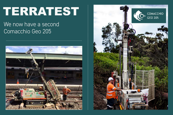 Terratest acquires a second Comacchio Geo 205
