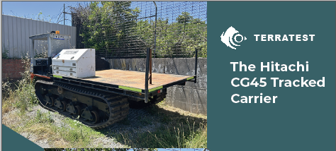 The Hitachi CG45 Tracked Carrier