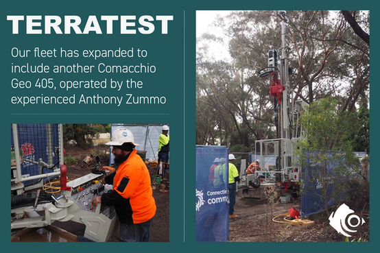 Terratest fleet expands to include another Comacchio Geo 405